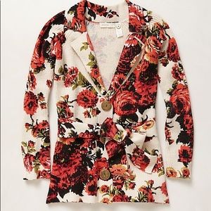 Anthropologie Archival Collection Rose Sweater NWT